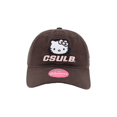 Hello Kitty Over CSULB Cap, Brown -Zephyr