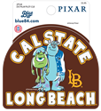 CSULB Monsters University Sticker - Blue 84