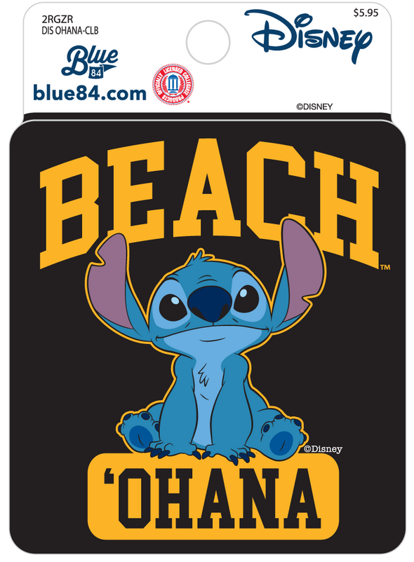 Beach Stitch Ohana Sticker - Blue 84