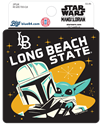 LBSU Mandalorian Sticker - Blue 84