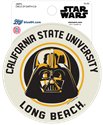 CSULB Darth Vader Vintage Sticker - Blue 84