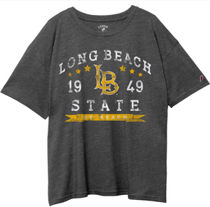 Womens LBSU Go Beach Oversized Tee - Black, League