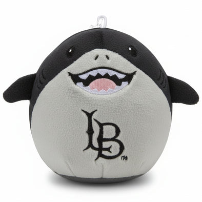 LB MINI SHARK SQUISHY PILLOW Keychain - Gray, Mascot Factory