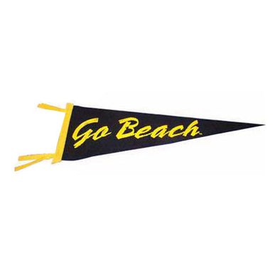 Go Beach Pennant - Black, Collegiate Pacific