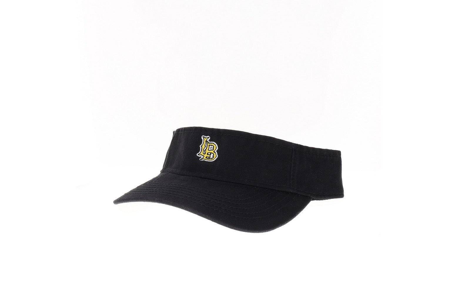 LB Interlock Visor - Black, Legacy – Long Beach State