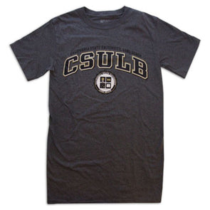 CSULB Seal Big Cotton T-Shirt - Graphite, Gear