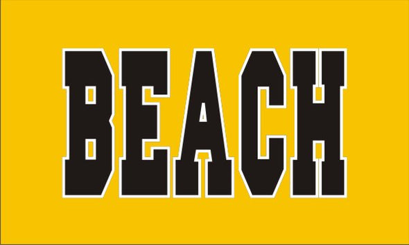 Giant Beach Flag - Gold, Sewing Concepts
