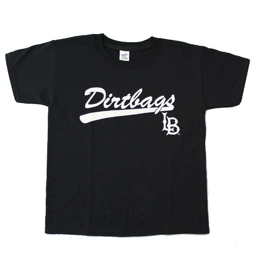 Long Beach State Youth Dirtbags Script T-Shirt