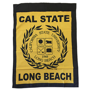 CSULB Seal Banner - Black, Sewing Concepts