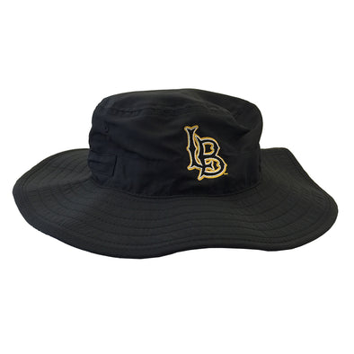 LB Interlock Boonie Bucket Hat - Black, The Game – Long Beach State  Official Store