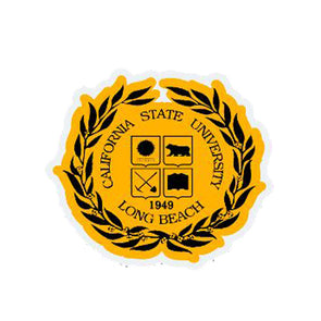 CSULB Seal Mini Magnet - Gold/Black, CDI