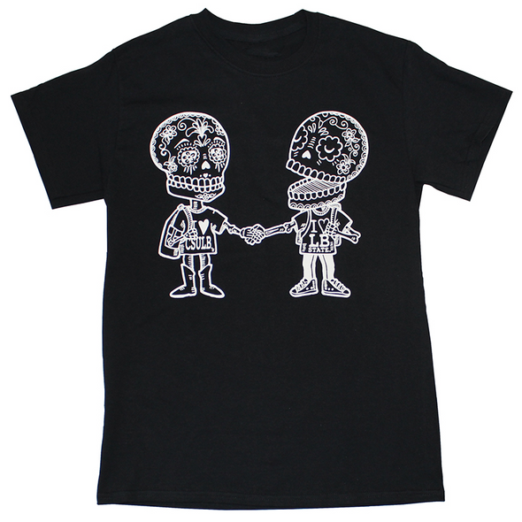LB Sugar Skull Couple T-Shirt - Black, TLC