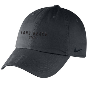 Long Beach State Campus Cap - Black, Nike
