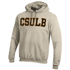 CSULB Wool Gold/Black Hood - Oatmeal, Champion