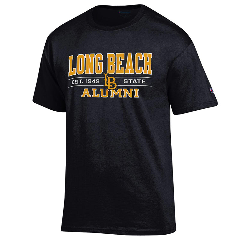 Alumni LB Est 1949 T-Shirt Black, Champion – Long Beach State