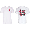 LB State Roses T-Shirt - White, TLC