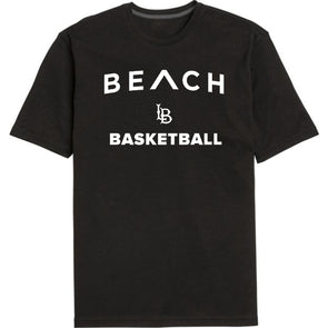 Basketball Beach Caret T-Shirt - Black, TLC