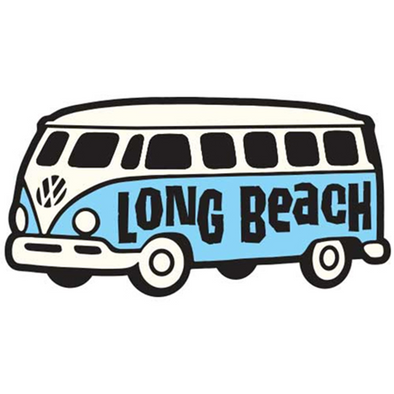 LBC LB VW Bus Patch - Blue, Life at Sea