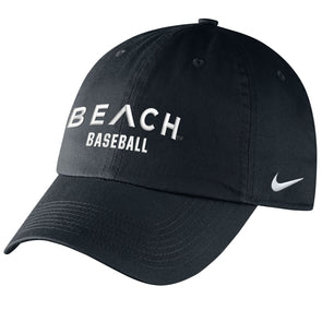 Beach Caret Baseball Campus Cap - Black, Nike