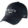 Beach Caret Tennis Campus Cap - Black, Nike