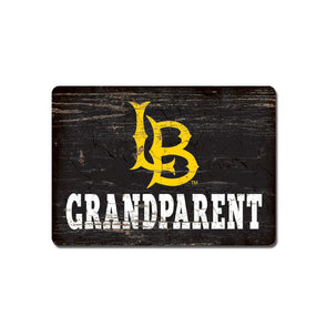 Long Beach State Grandparent Wooden Magnet