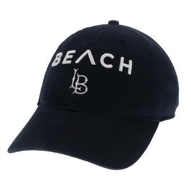 Beach Caret Twill Cap - Black, Legacy