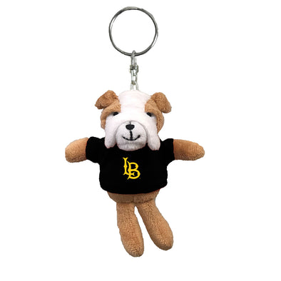 LB Bulldog Keychain - Mascot Factory