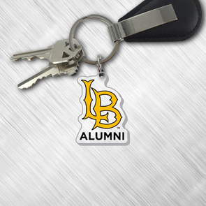 Alumni LB Keytag - White/Gold/Black, CDI