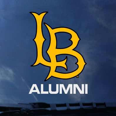 Alumni LB Decal - Black/Gold, CDI