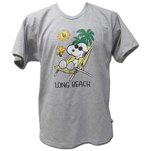 Youth LB Snoopy Beach T-Shirt - Oxford, Third Street