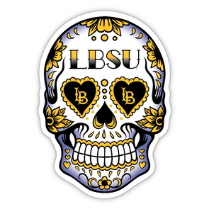 LBSU Sugar Skull Sticker