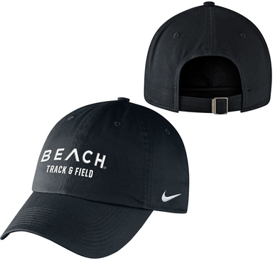 Beach Caret Track & Field Campus Cap - Black, Nike