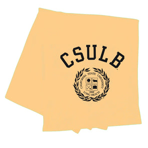 CSULB Seal Fleece Blanket - Sunglow, MV Sport