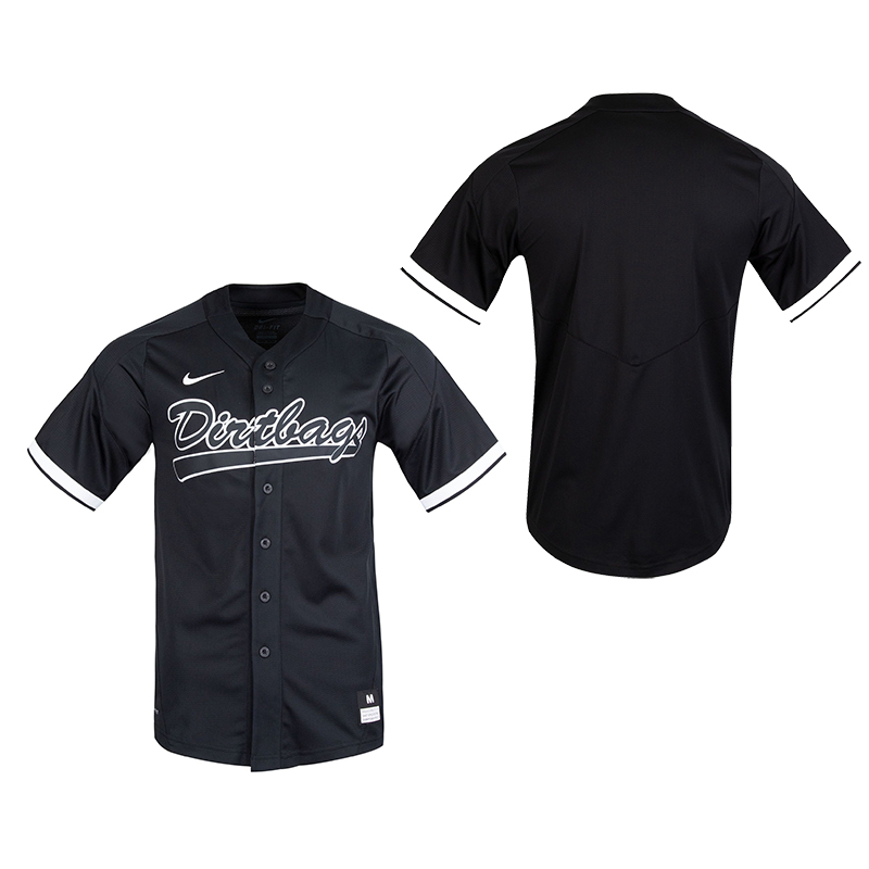 Black nike baseball jersey hotsell