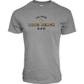 Dad LB State T-Shirt - Graphite, Blue 84