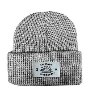 CSULB Label Beanie - Gray, Uscape