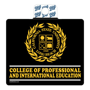 *Sale* College of Professional and International Education Sticker - Black/Gold, Blue 84