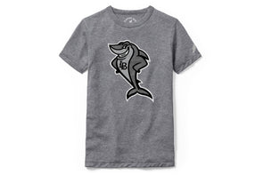 Youth Elbee Shark T-Shirt - Grey, League