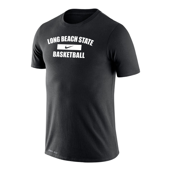 LB State Basketball Dri Fit T-Shirt - Black, Nike