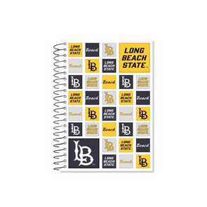 LB Tiles 5X7 Spiral Notebook - White