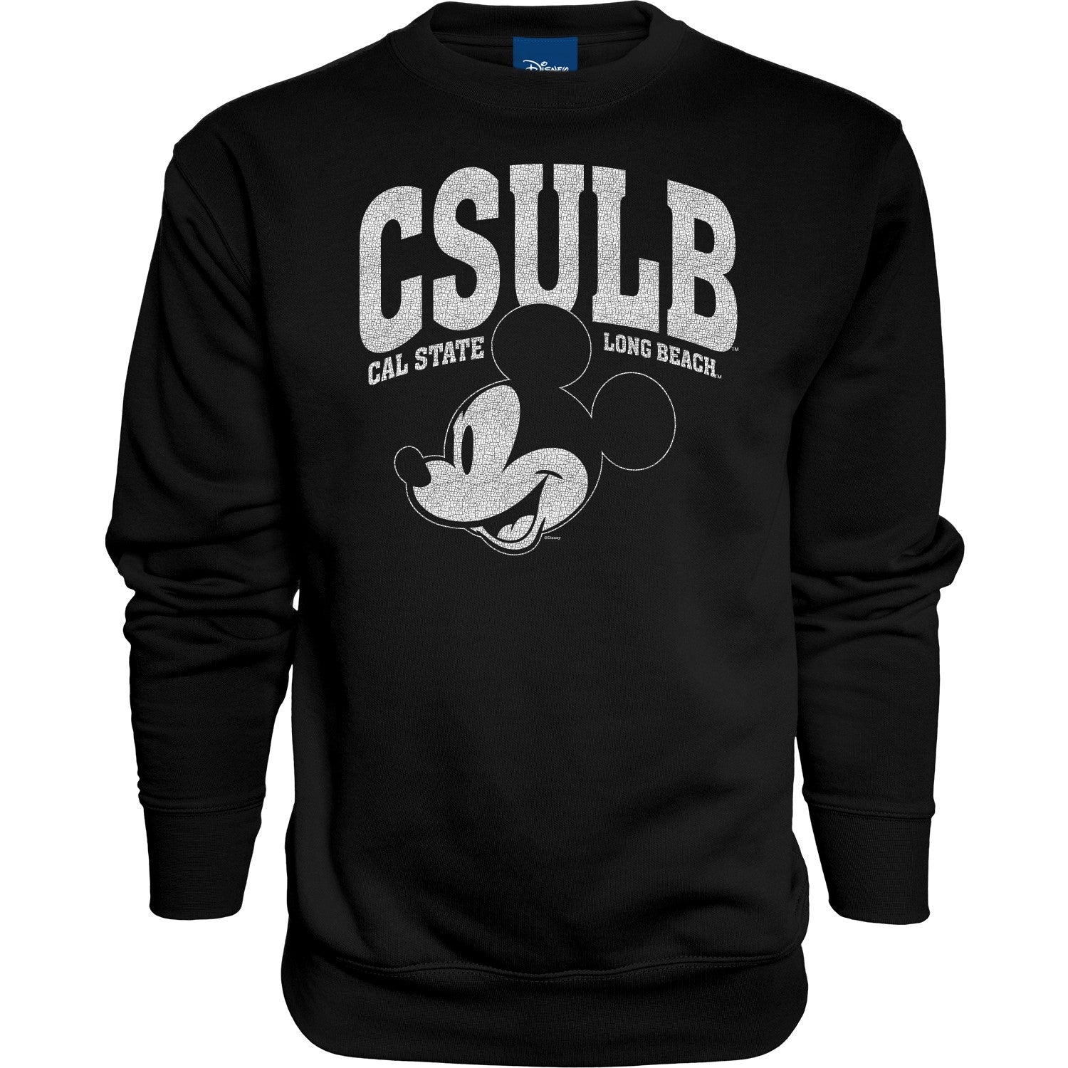 Csulb Crew CSULB Mickey Headshot Crew - Black, Blue 84 – Long Beach State Official ...