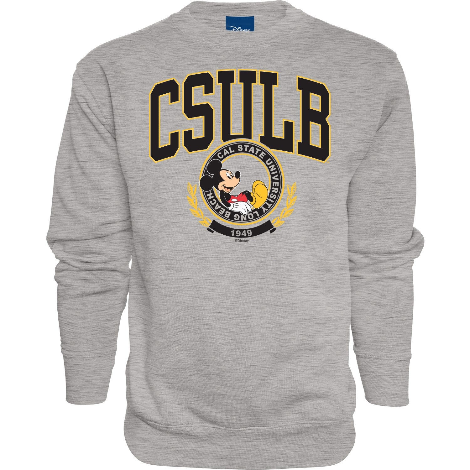 Csulb Crew CSULB 1949 Mickey Impact Zone Crew - Oxford, Blue 84 – Long Beach State ...