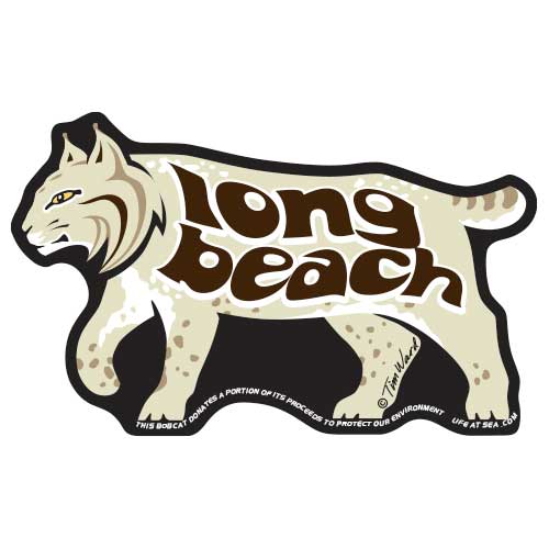LBC LB Bobcat Sticker - Life at Sea