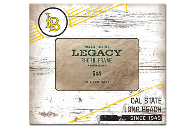 LB CSULB Photo Frame - White, Legacy