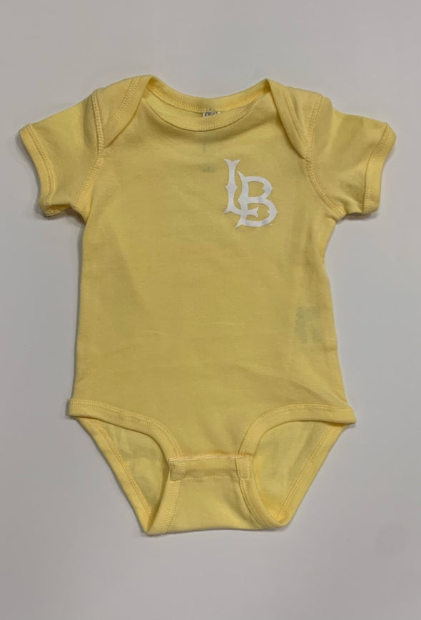 Infant LB Rib Onesie - Banana (yellow), TLC