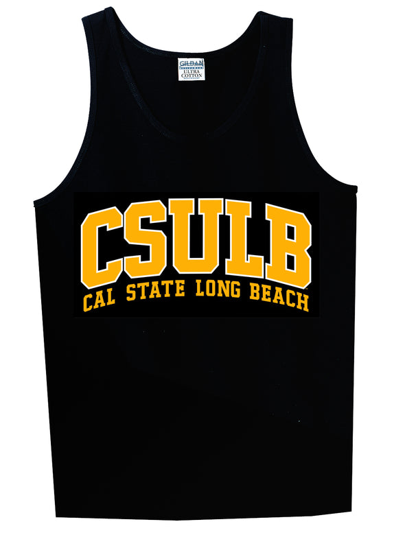 CSULB Arch Up Tank - Black, TLC