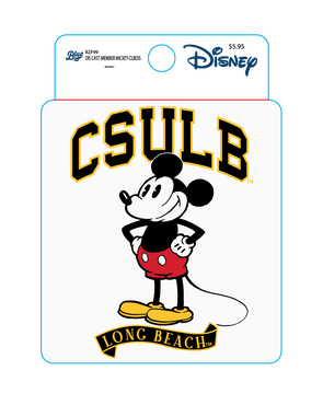 CSULB Mickey Cast Member Sticker - Blue 84