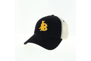 LB Trucker Cap - Black/Natural, Legacy