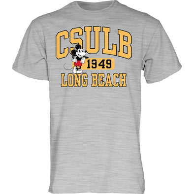 CSULB Mickey Spark Gap 1949 T-Shirt / Oxford, Blue 84