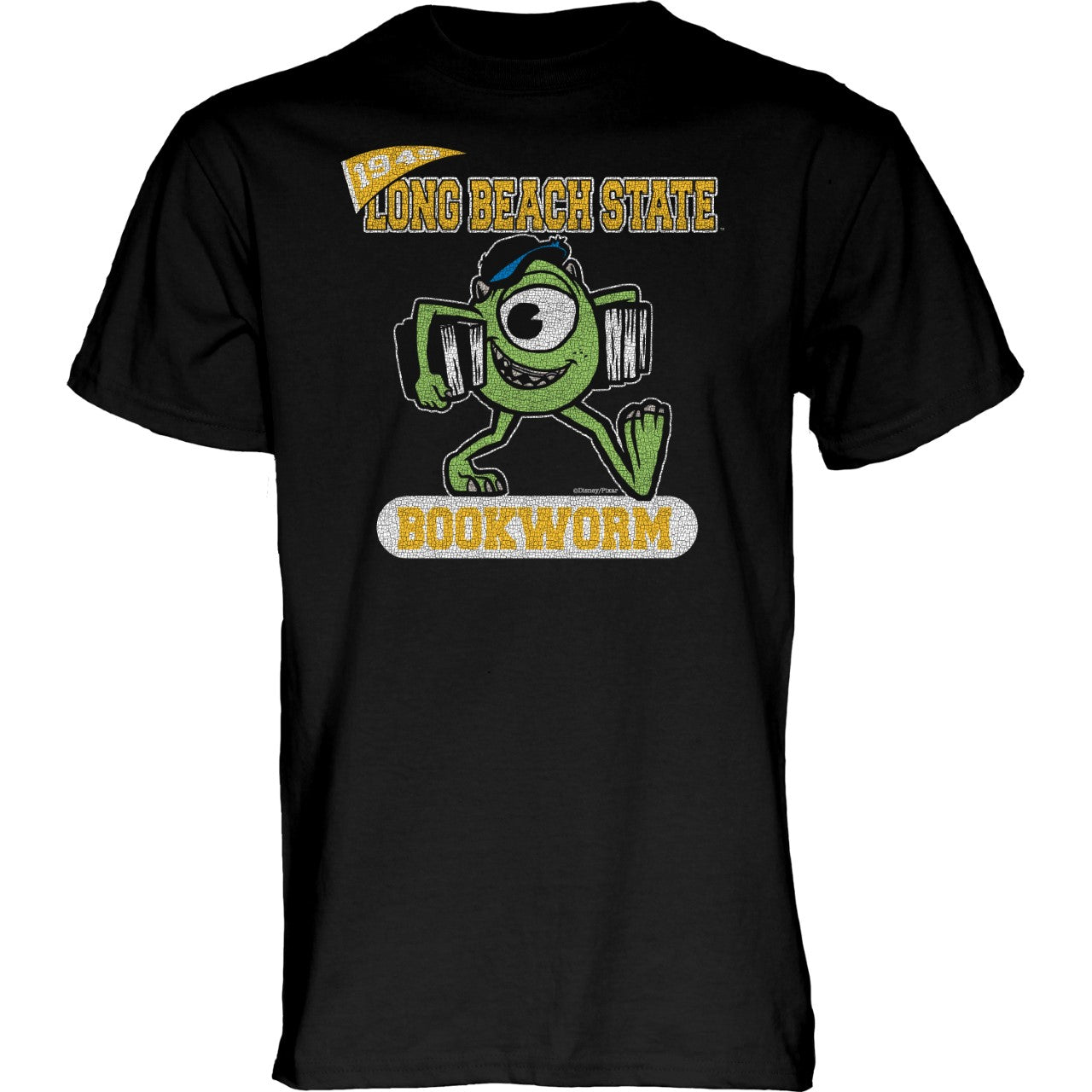 mike monsters inc t shirt Long Beach Books Scare Mike T-Shirt
